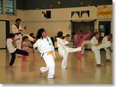 Taekwondo at Mt. Shasta Elementary School