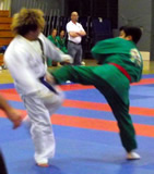 Xia vs. taekwondo black belt -- ouch