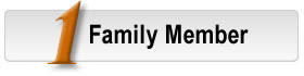 Suggested donations for one family member