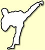 Kicking figure