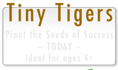 Tiny Tigers: Martial Arts for ages 4+ - Plant the seeds of success -- TODAY!