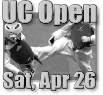 2012 UC Open Taekwondo Championships: April 21