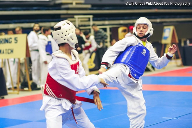 Sparring Action