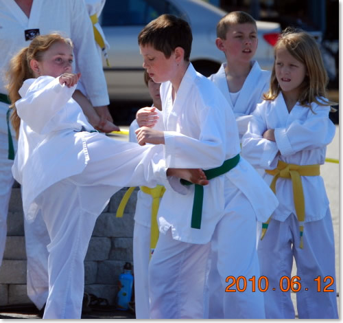 Sparring Exhibition Warm-Up