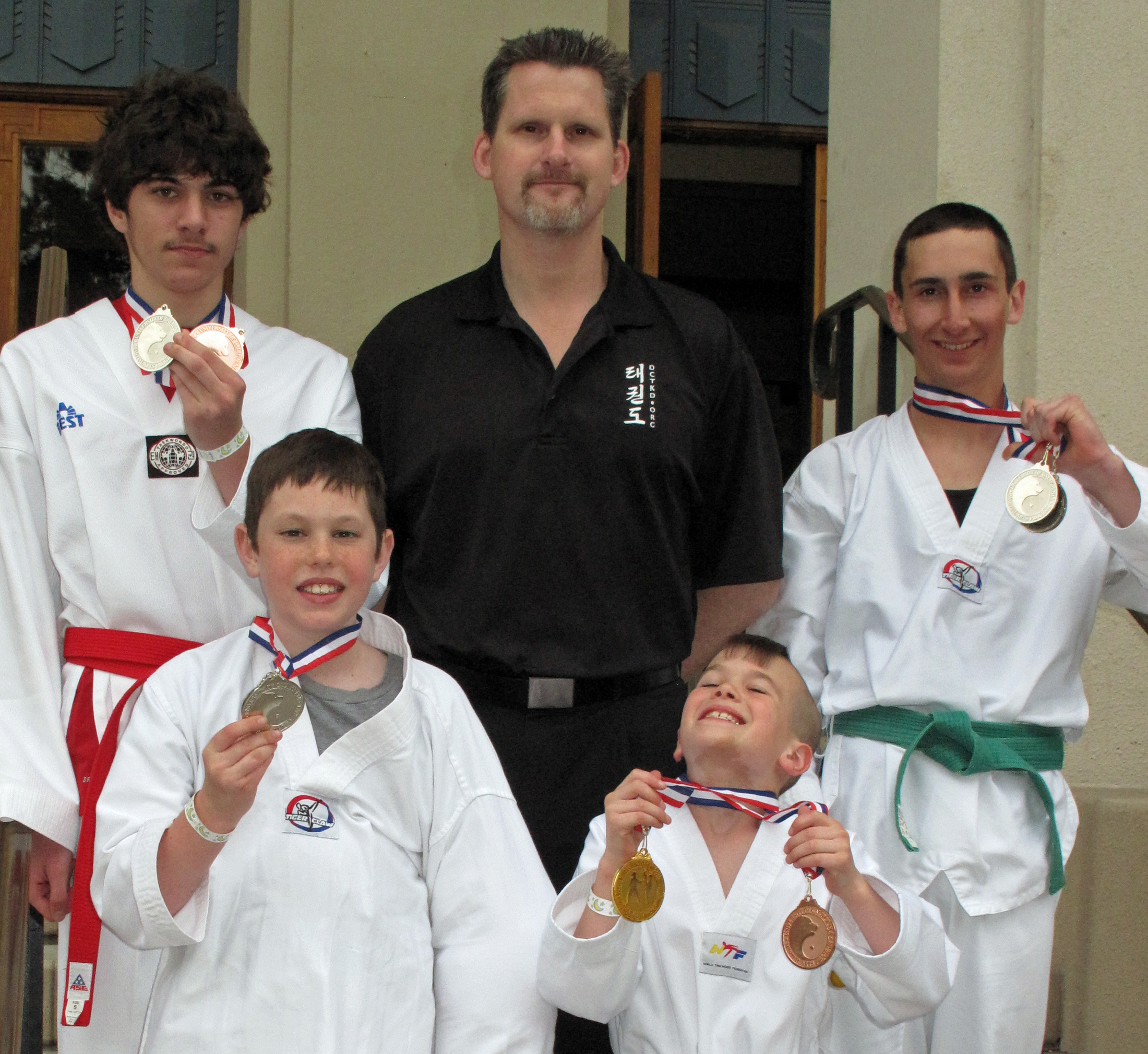 Medal Display from the 2010 UC Open