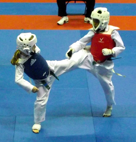 Sparring Action