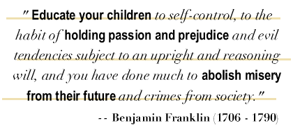 Ben Franklin's Advice on Raising Children